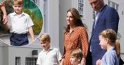 Kate i William odprowadzili dzieci do nowej szkoły. Mały Louis znów pokazał charakterek. Tym razem oberwało się jego tacie