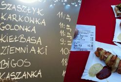 Szaszłyk za 112 zł? Sprawdziliśmy, skąd biorą się ceny na świątecznych jarmarkach