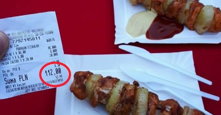 Zdjęcie, w które nie dowierzają internauci. Kosmiczna cena za szaszłyk na jarmarku