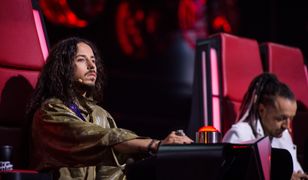 "The Voice of Poland": Michał Szpak do swojej przyjaciółki: "Zaraz wykopię cię z tej sceny!"
