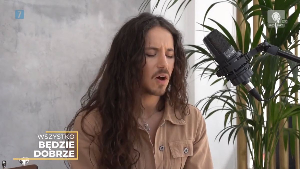 "Wszystko będzie dobrze": Michał Szpak pięknie zaśpiewał piosenkę Niemena