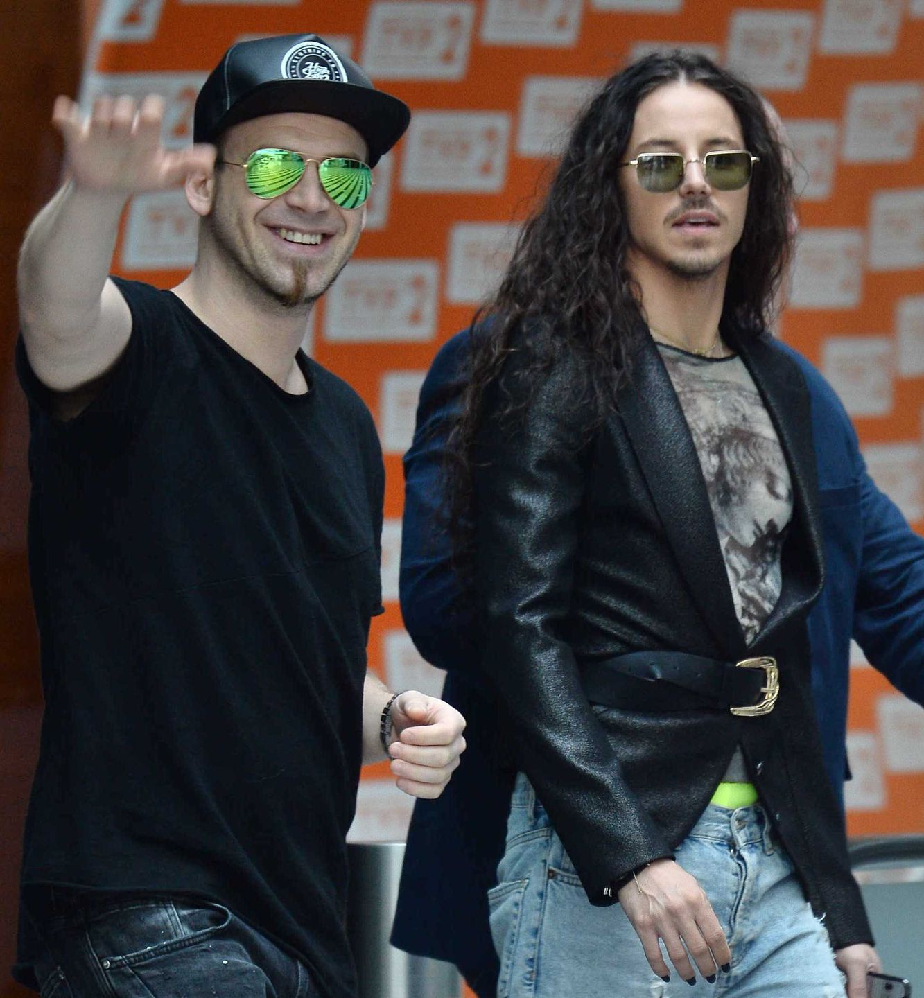 Michał Szpak i Baron promują The Voice