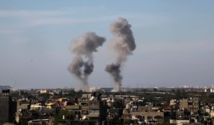 Strefa Gazy. Izrael zaatakował bazę Hamasu