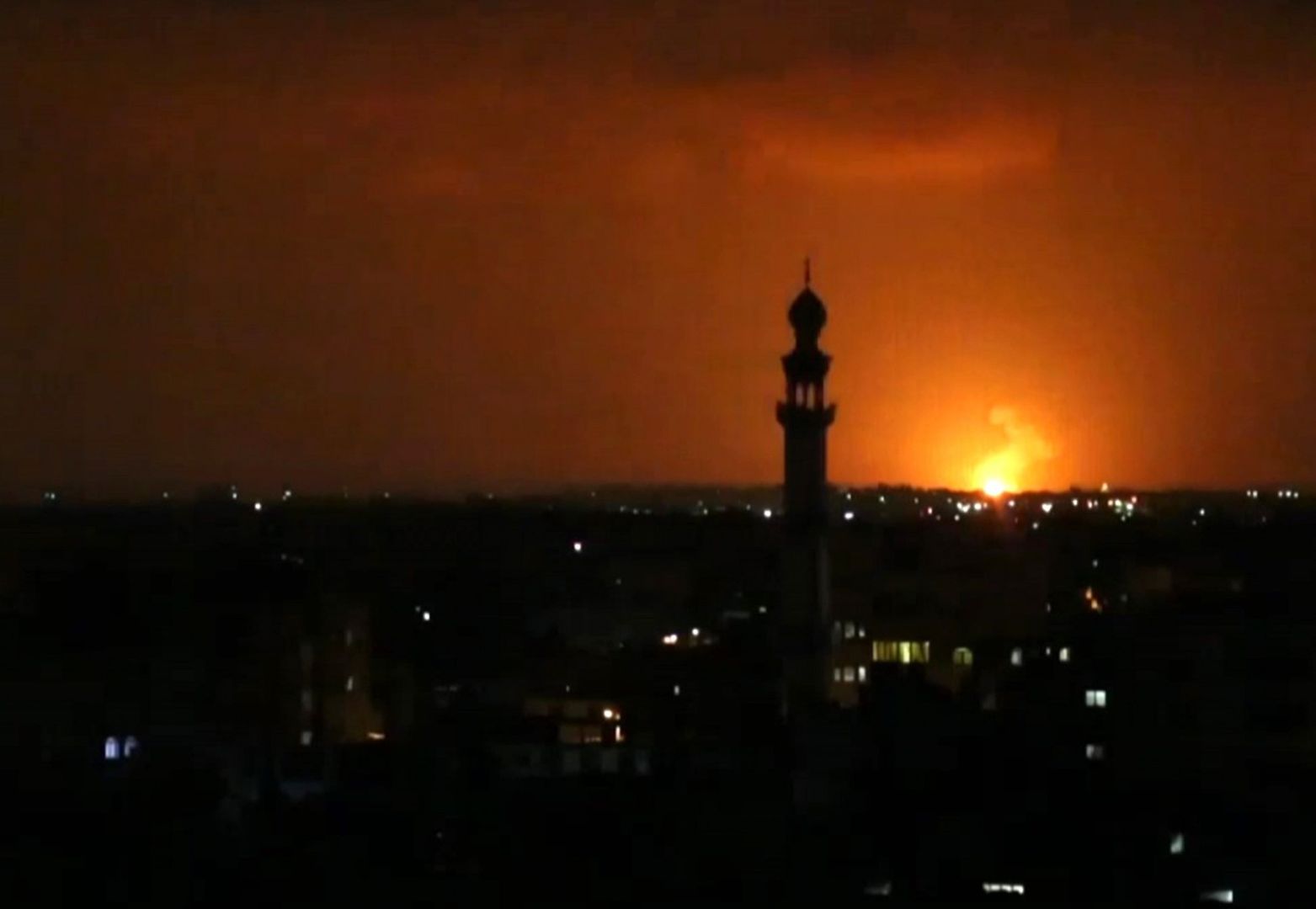 Eksplozja w Strefie Gazy (zdjęcie archiwalne)