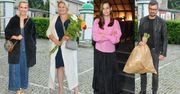 Gwiazdy na premierze spektaklu Krystyny Jandy: Agnieszka Więdłocha, Elżbieta Romanowska, Antoni Pawlicki