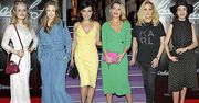 Gwiazdy na premierze "DalidAmore": Anna Karczmarczyk, Olga Kalicka, Ewa Kasprzyk, Kasia Glinka