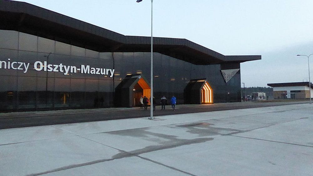 Port lotniczy Olsztyn-Mazury - w 2018 skorzystało z niego 121 tys. pasażerów