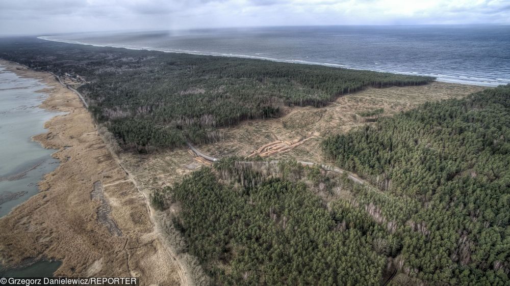 Przekop Mierzei Wiślanej. Natrafili na złoża bursztynu