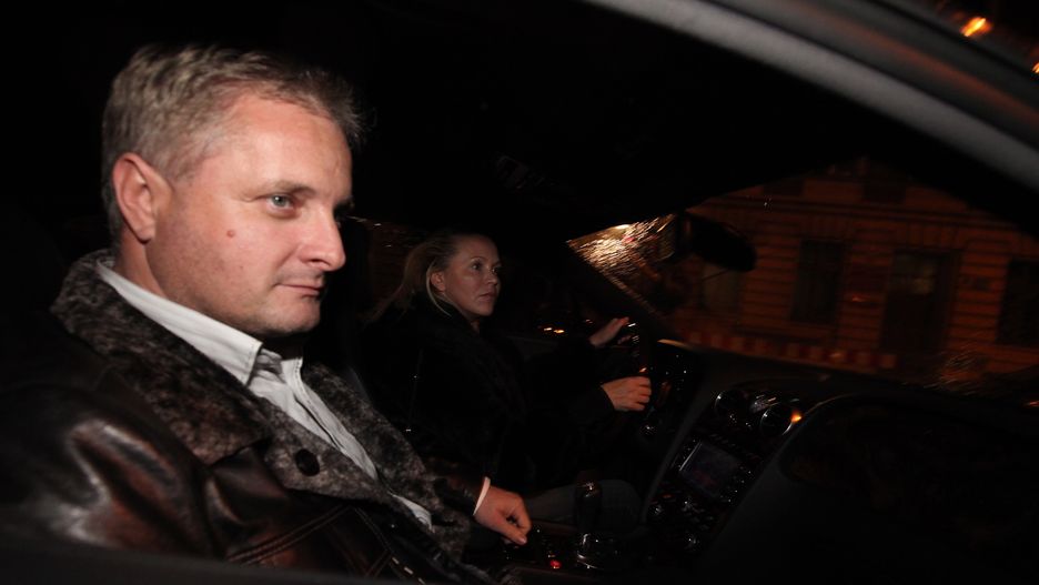 Piotr Misztal z narzeczoną Renatą Kompą