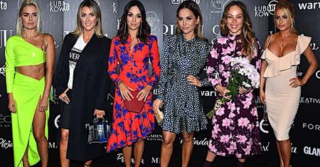 Gwiazdy na pokazie nowej kolekcji Bizuu: Natasza Urbańska, Paulina Krupińska, Karolina Szostak, Paula Tumala