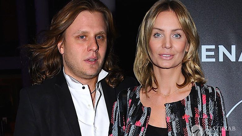 Agnieszka Szulim i Piotr Woźniak-Starak na 5 urodzinach Bizuu