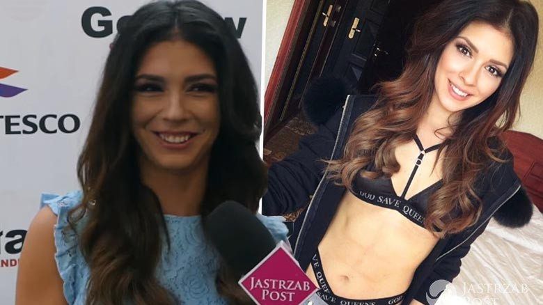 Klaudia Halejcio dorysowała sobie mięśnie brzucha?