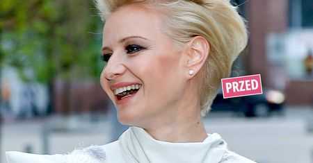 Małgorzata Kożuchowska zapuściła włosy i zrobiła sobie grzywkę! W nowej fryzurze wygląda jak Magda Mołek