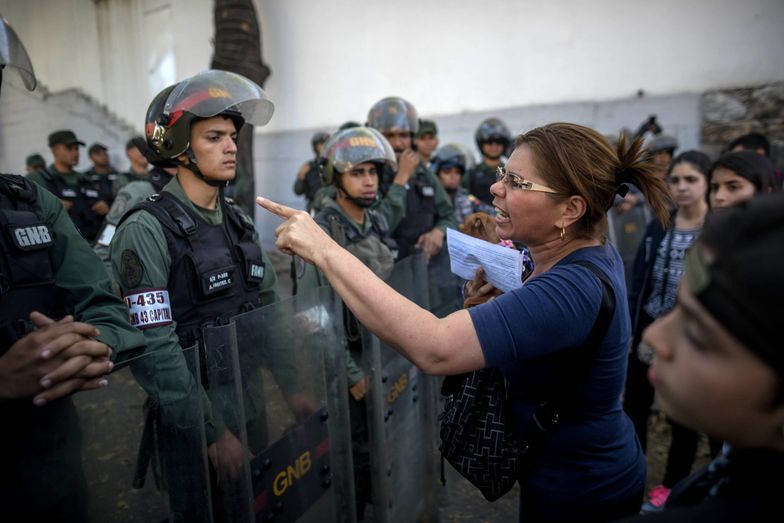 Starcia wojska z opozycją w Wenezueli