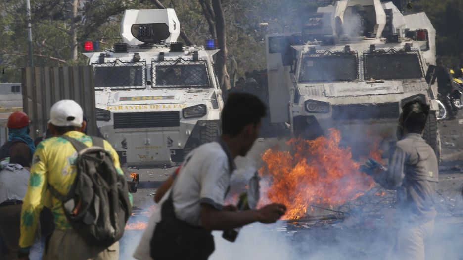 Wenezuela. Krwawe starcia na ulicach Caracas.