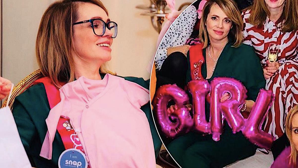 Baby shower Weroniki Marczuk wyglądało prawie jak wesele. Było bajecznie, tłoczno i na bogato
