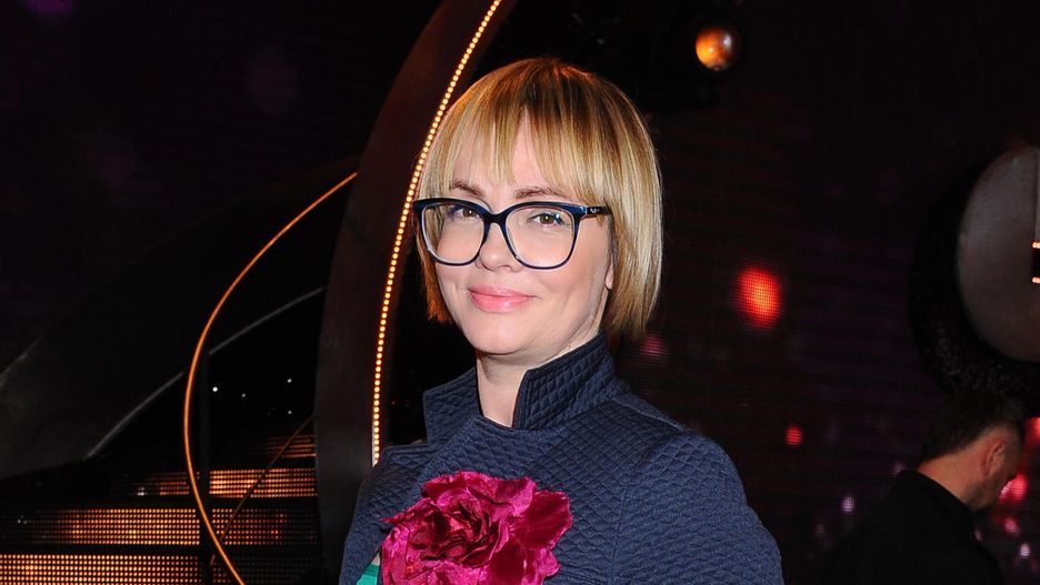 Weronika Marczuk na widowni "Tańca z Gwiazdami".