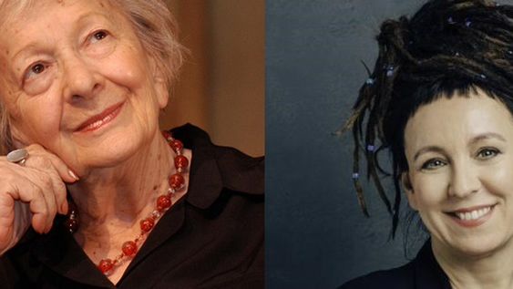 Olga Tokarczuk 23 lata po Wisławie Szymborskiej odbiera Nagrodę Nobla