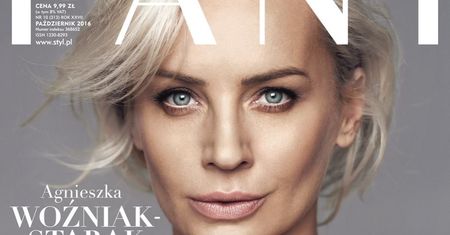 Agnieszka Woźniak–Starak na okładce „Pani”