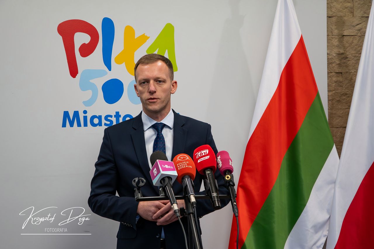 Mateusz Daszkiewicz przejął rządy w Pile