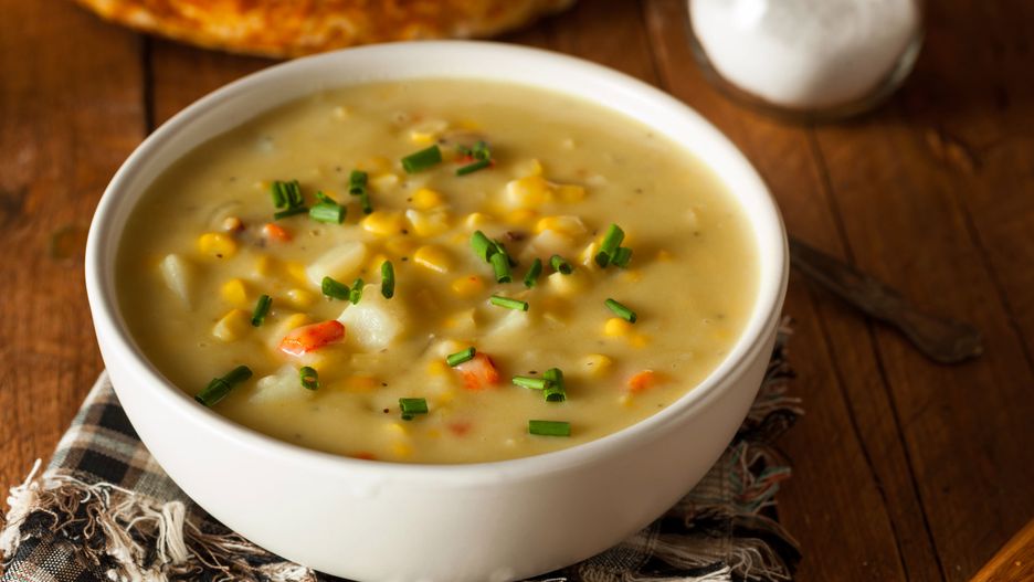 Corn chowder, czyli kremowa zupa kukurydziana