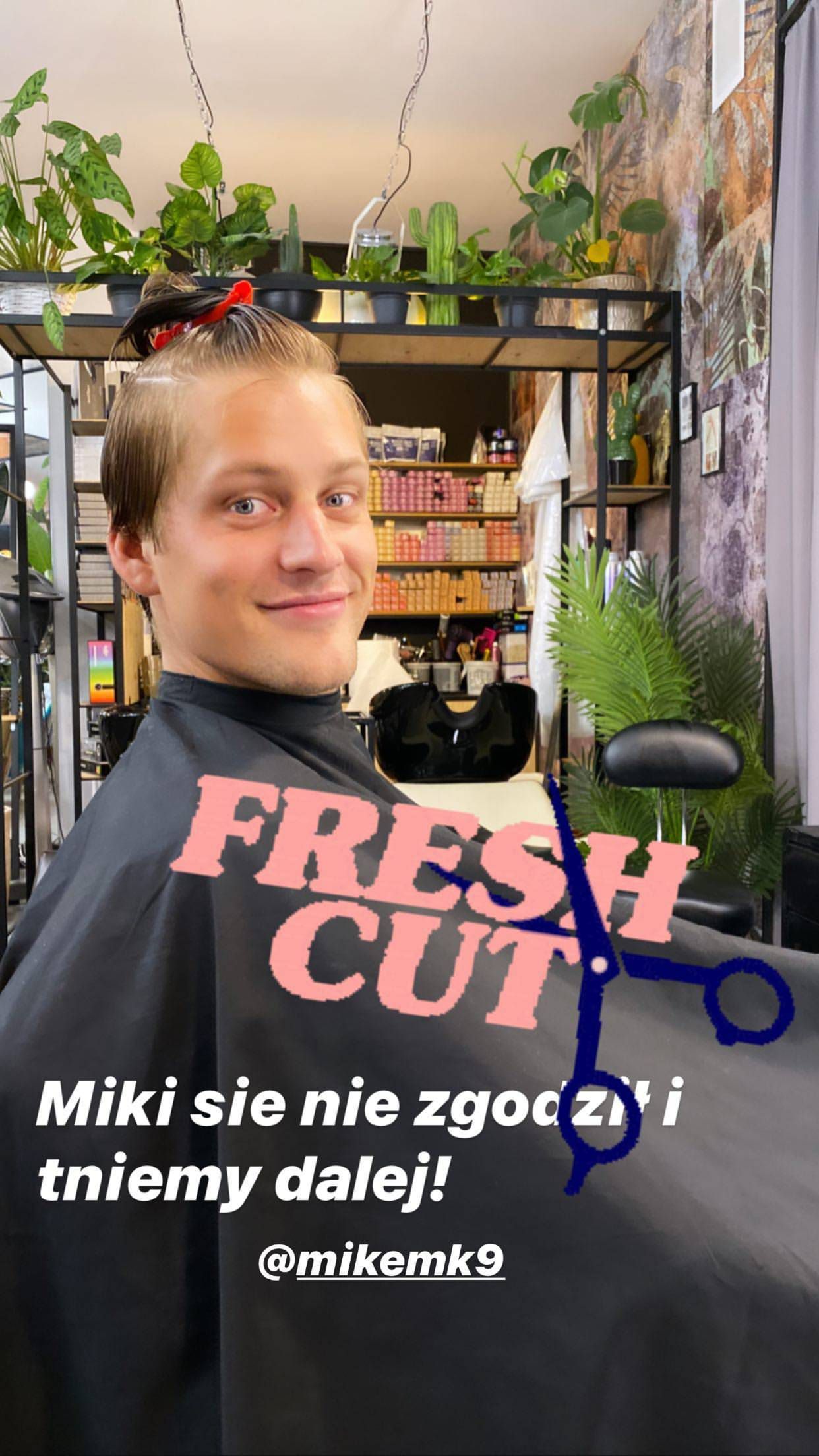 Jakob Kosel ma nową fryzurę. Jak wygląda?