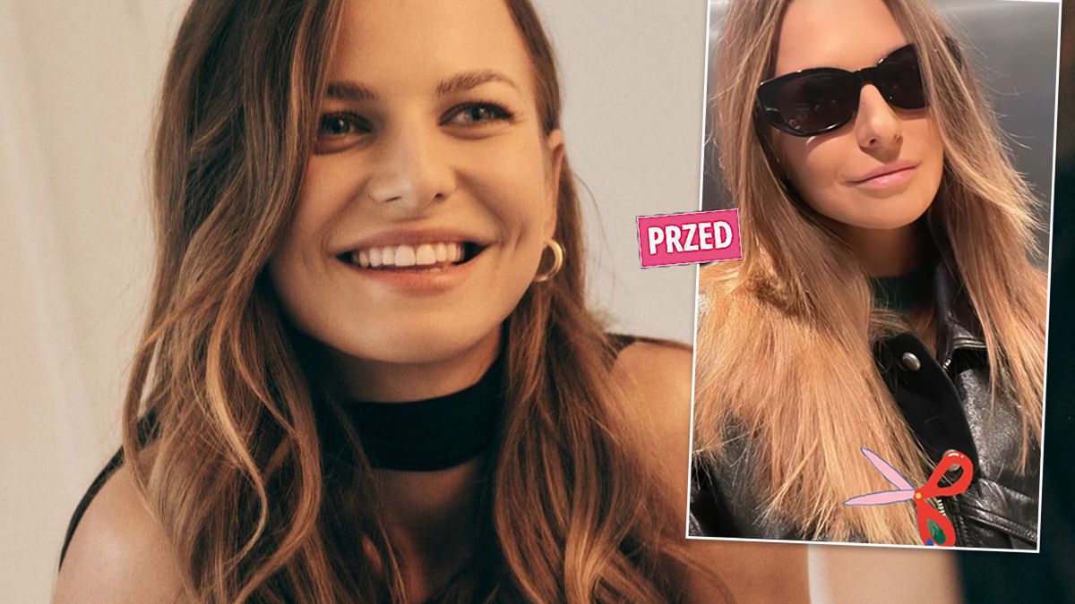 Anna Lewandowska - nowa fryzura