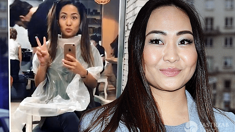 Misheel Jargalsaikhan blondynką fryzura zdjęcia