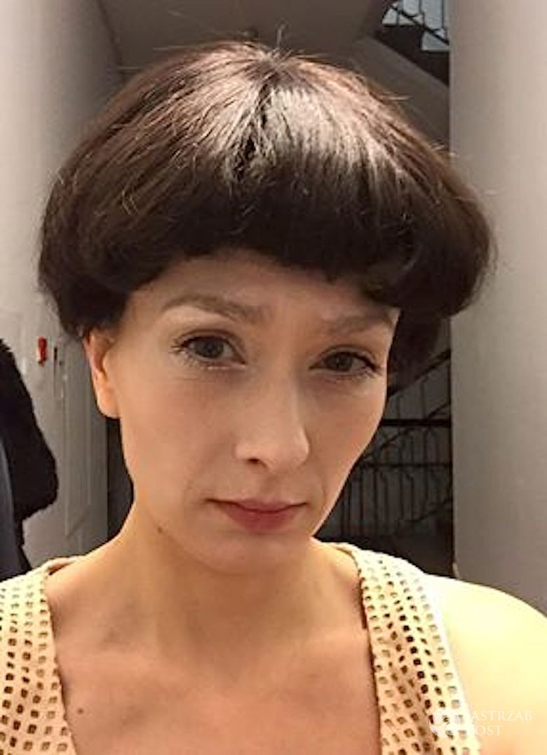Anita Sokołowska w krótkich włosach