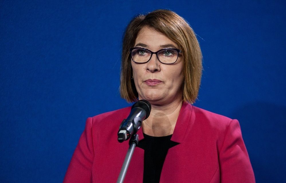 Szwedzki minister o Beacie Mazurek: Niech zajmie się polskimi złodziejami