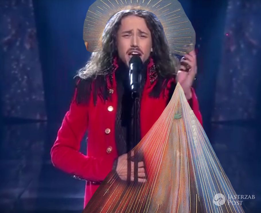 Michał Szpak jako Jezus Chrystus - mem