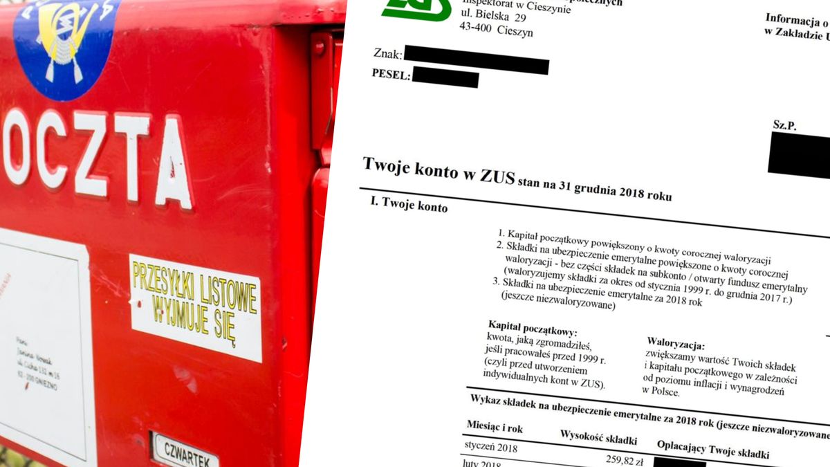 Listy od ZUS powoli zaczną trafiać do Polaków. ZUS rozpoczął wysyłkę.