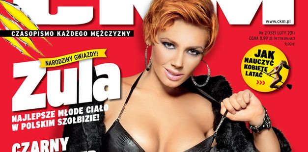 Zula na okładce CKM! FOTO