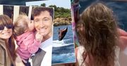 Lewandowski szaleje na skuterze wodnym, a jego córka krzyczy zza burty jachtu. Pilna wiadomość od Klary ws. Laury [WIDEO]