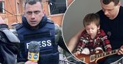 Synek dziennikarza TVN, który jest w Ukrainie, zobaczył ojca wśród zgliszcz. Jego reakcja złamie najtwardsze serce