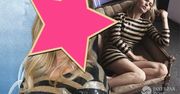 Polska gwiazda niczym Kate Moss! Kto nosi sukienkę w paski za 190 złotych jak top gwiazda światowych wybiegów?