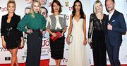 Gwiazdy na premierze filmu "7 uczuć": Maja Ostaszewska, Magdalena Cielecka, Edyta i Cezary Pazurowie, Marcela Leszczak