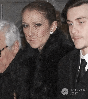 Celine Dion na pogrzebie Rene Angelil