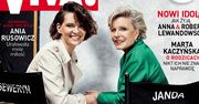 Krystyna Janda z córką Marią Seweryn na okładce "Vivy!"