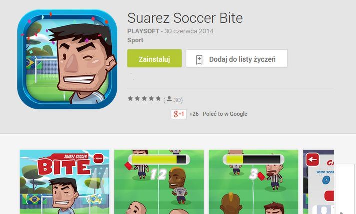 Suarez Soccer Bite, czyli jak można poczuć smak mistrzostw na własnej skórze