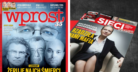 "To, co robi ten człowiek jest obrzydliwe". Co w tygodnikach?