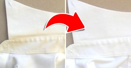 Jak wyczyścić żółty kołnierzyk? Skuteczne babcine metody na plamy i przebarwienia