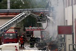 Pożar fabryki słodyczy w Poznaniu ugaszony