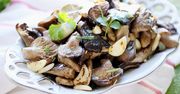 Przepis na burgery z portobello i flaczki z boczniaków