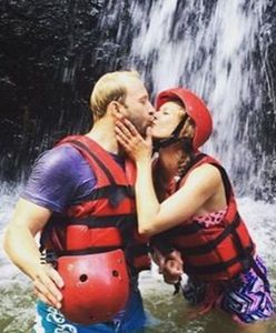 Borys Szyc na bajecznych wakacjach z ukochaną