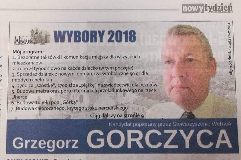 Grzegorz Gorczyca zażartował. "Niestety Jacek Kurski miał rację. Okazało się, że czarny lud to kupi"