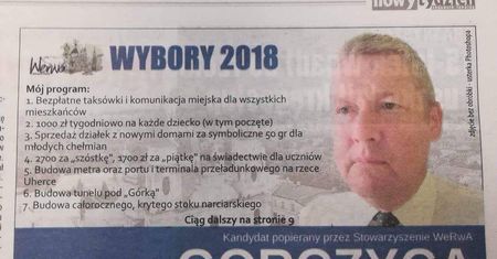 „Przebił populistów z PiS”. Przedsiębiorca z Chełma obiecuje 1000+ na każde dziecko