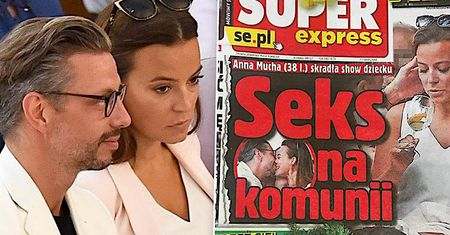 HOT! Anna Mucha i jej boski Marcel byli w centrum uwagi na komunii! Show-biznes zapamięta to na długo!