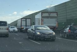 Blokowali korytarz życia na A1. Internauci oburzeni