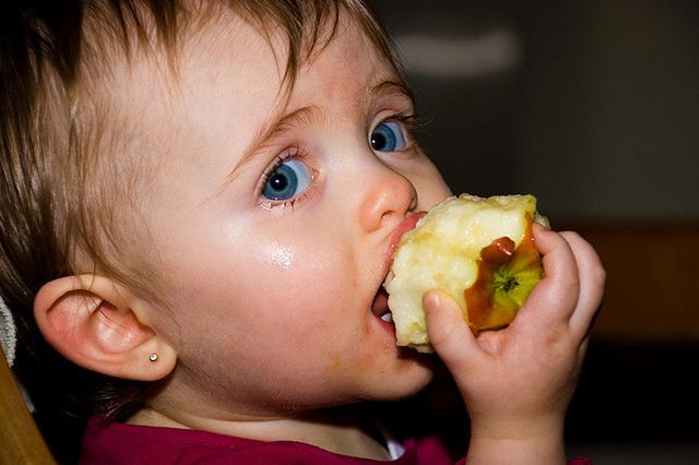 Na początku zaleca się podawać dziecku jednoskładnikowe papki